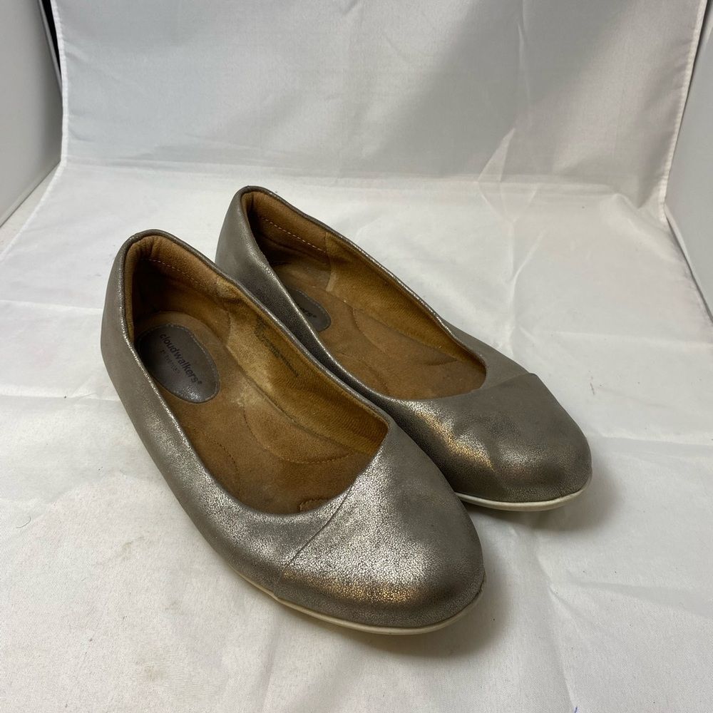 Cloudwalkers Metallic Silver Flats